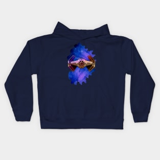 Galaxy Imperial Ship - tall galaxy Kids Hoodie